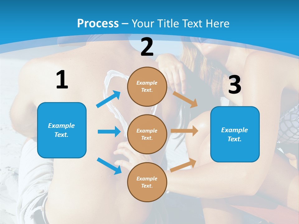 Laugh Sunscreen Cream PowerPoint Template