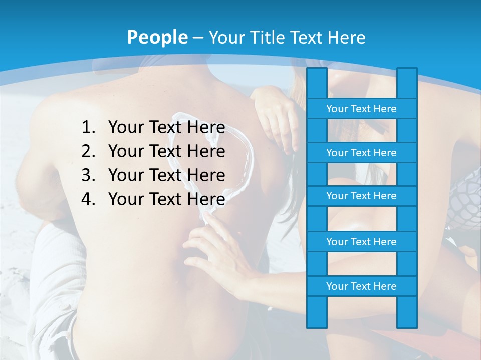 Laugh Sunscreen Cream PowerPoint Template