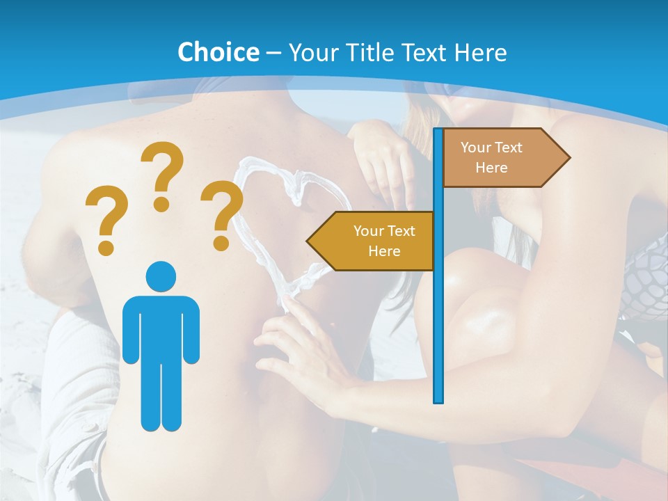 Laugh Sunscreen Cream PowerPoint Template