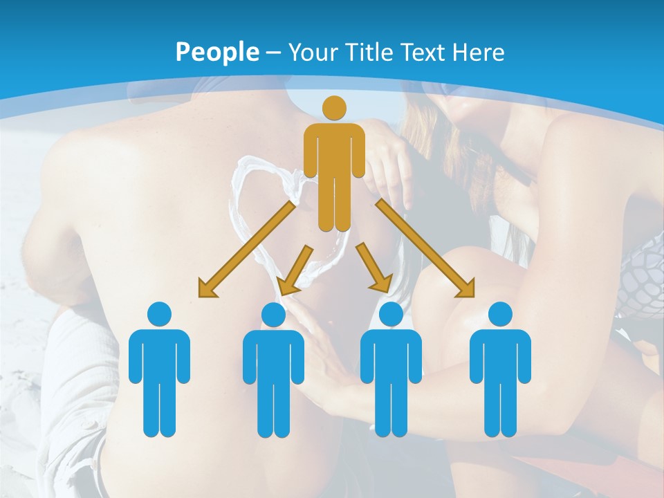 Laugh Sunscreen Cream PowerPoint Template