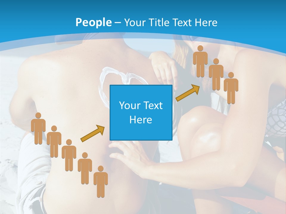 Laugh Sunscreen Cream PowerPoint Template