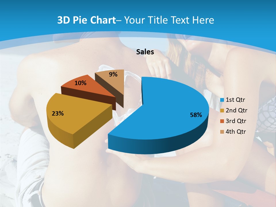 Laugh Sunscreen Cream PowerPoint Template