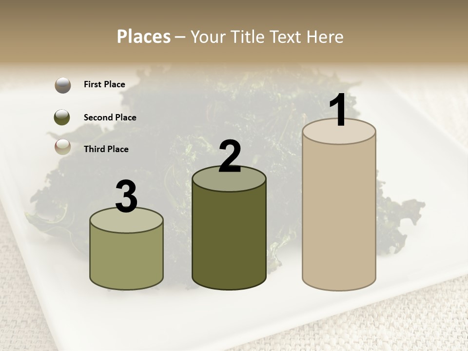 Chips Green Salt PowerPoint Template