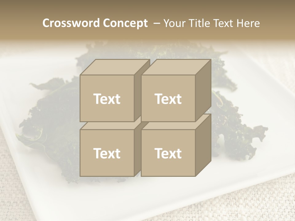 Chips Green Salt PowerPoint Template