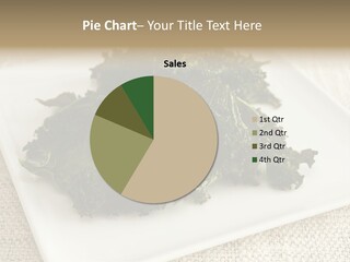 Chips Green Salt PowerPoint Template