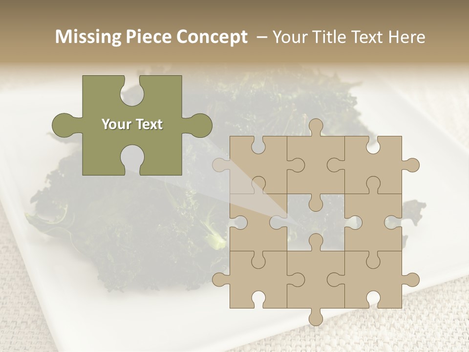 Chips Green Salt PowerPoint Template