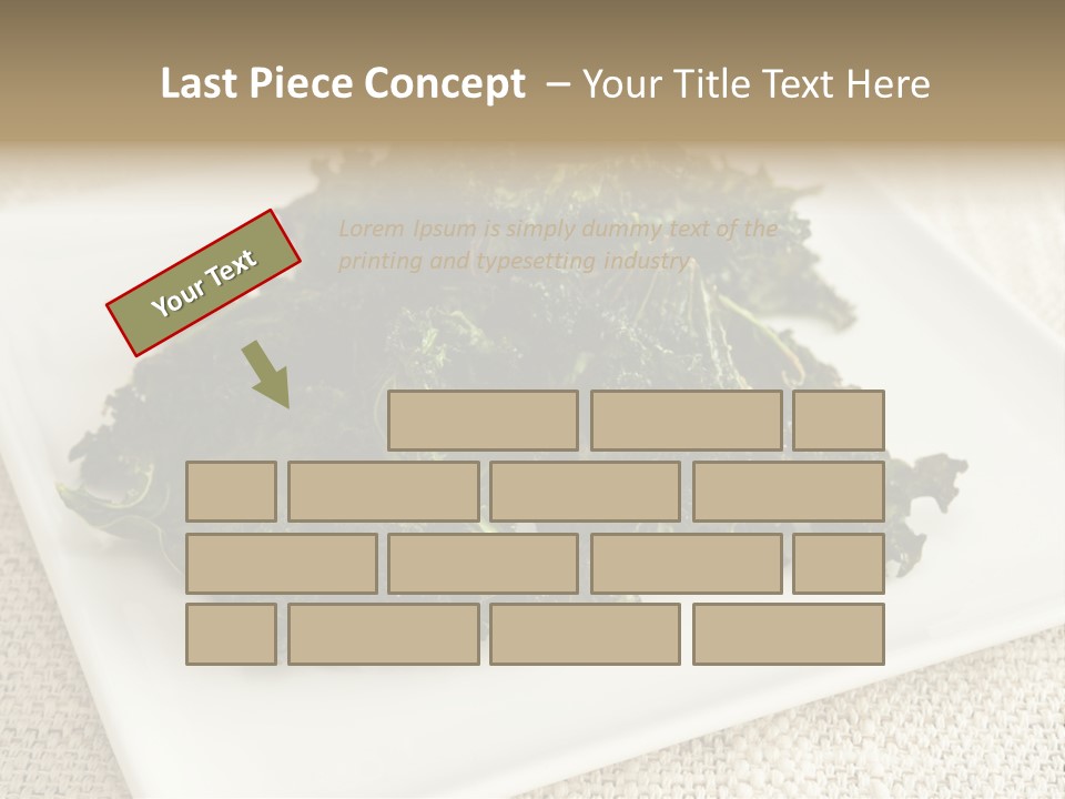 Chips Green Salt PowerPoint Template