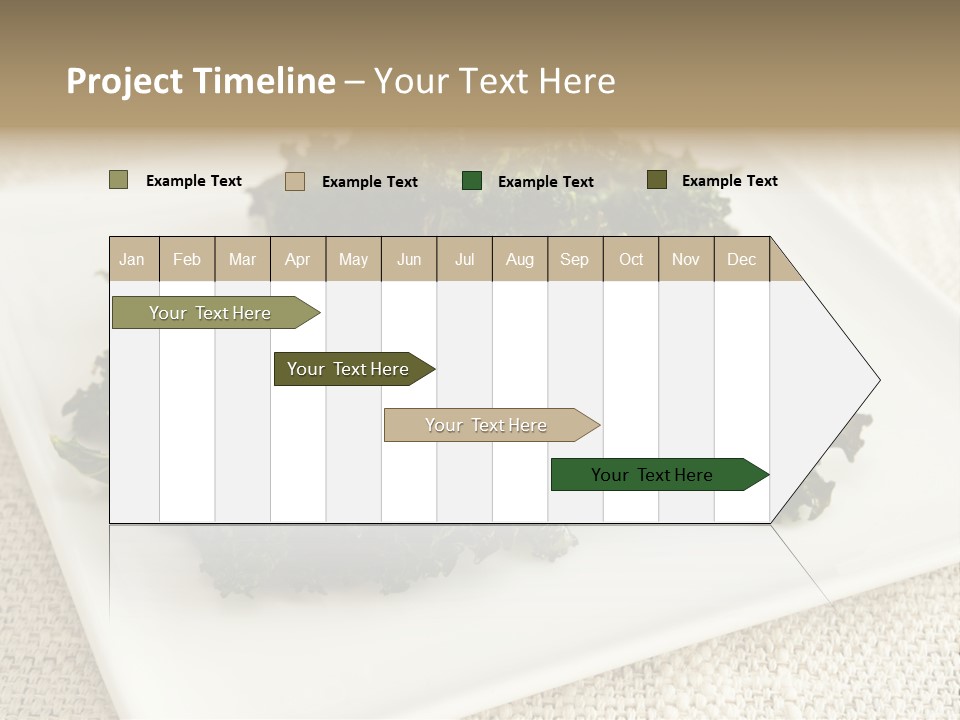 Chips Green Salt PowerPoint Template