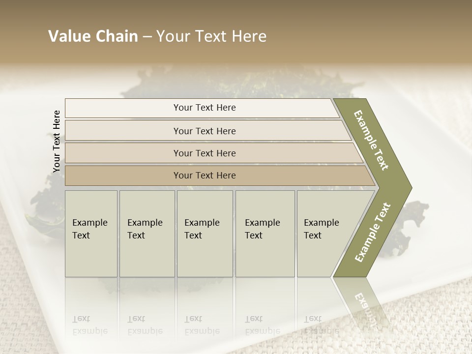 Chips Green Salt PowerPoint Template