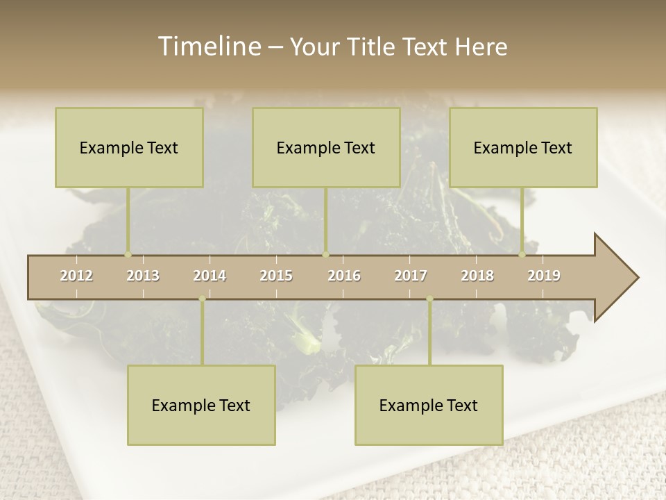 Chips Green Salt PowerPoint Template