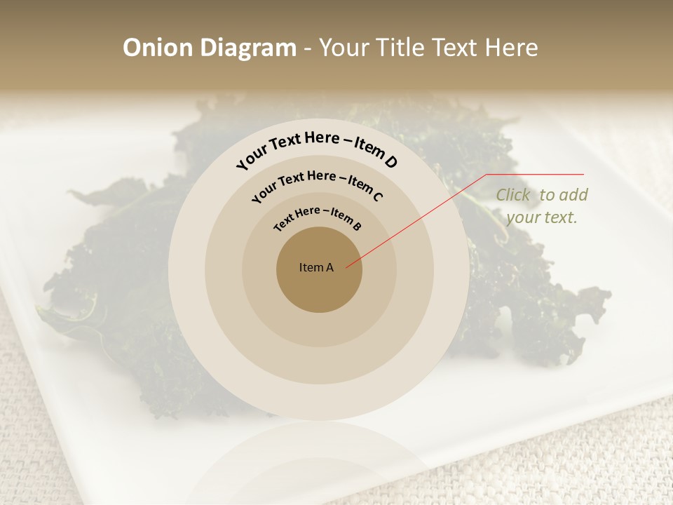 Chips Green Salt PowerPoint Template