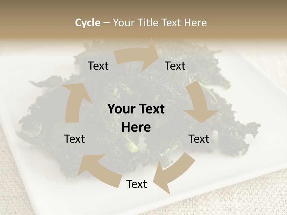 Chips Green Salt PowerPoint Template