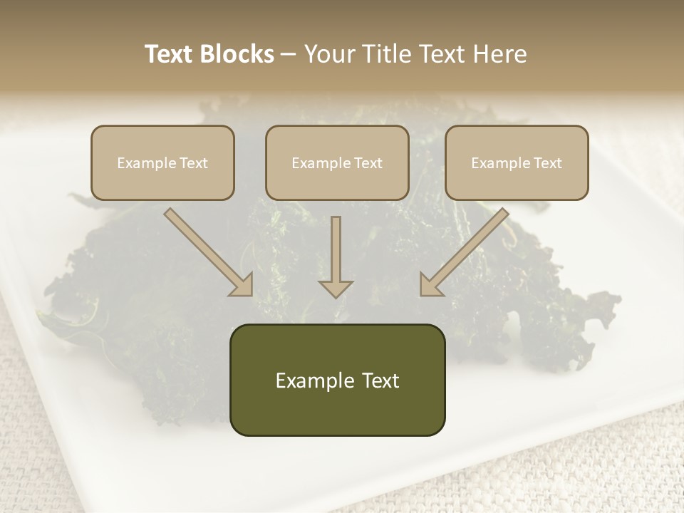Chips Green Salt PowerPoint Template