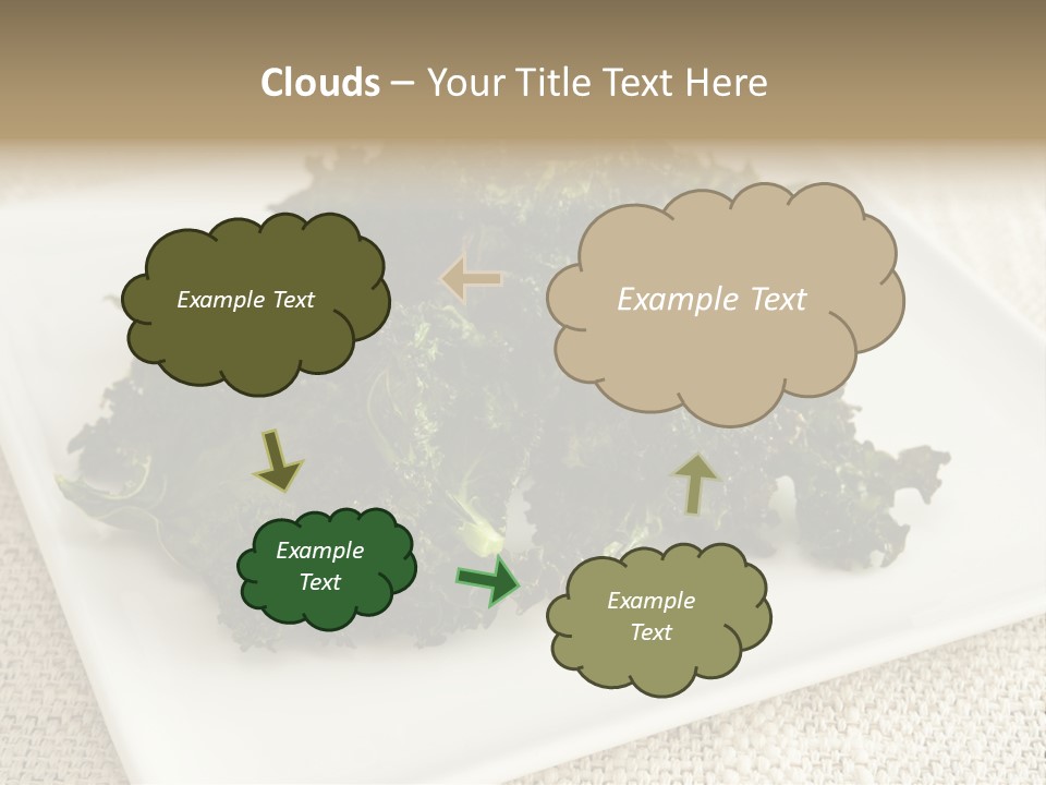 Chips Green Salt PowerPoint Template