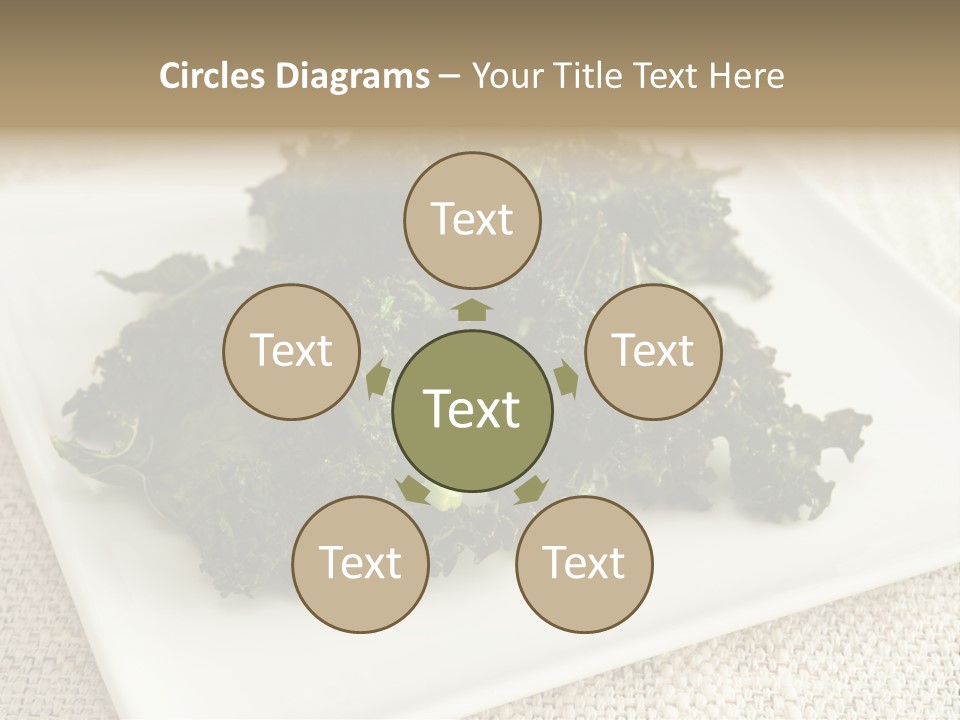 Chips Green Salt PowerPoint Template