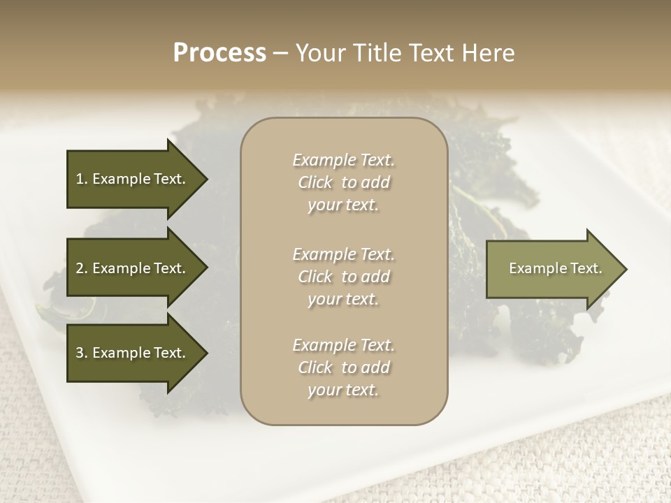 Chips Green Salt PowerPoint Template