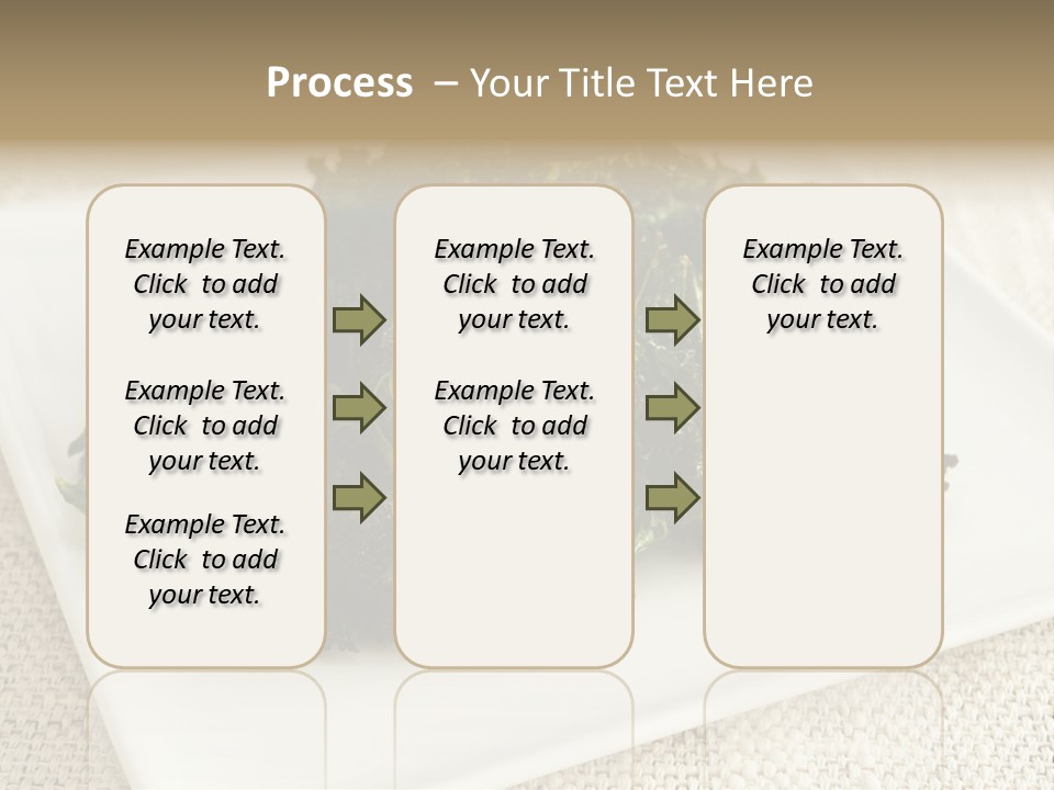 Chips Green Salt PowerPoint Template