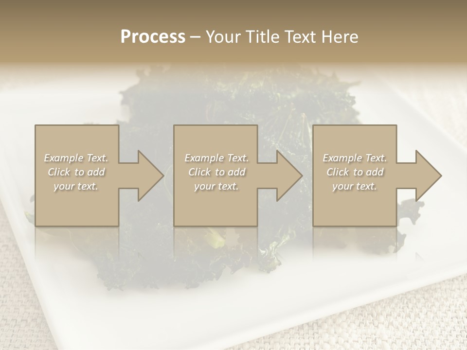 Chips Green Salt PowerPoint Template