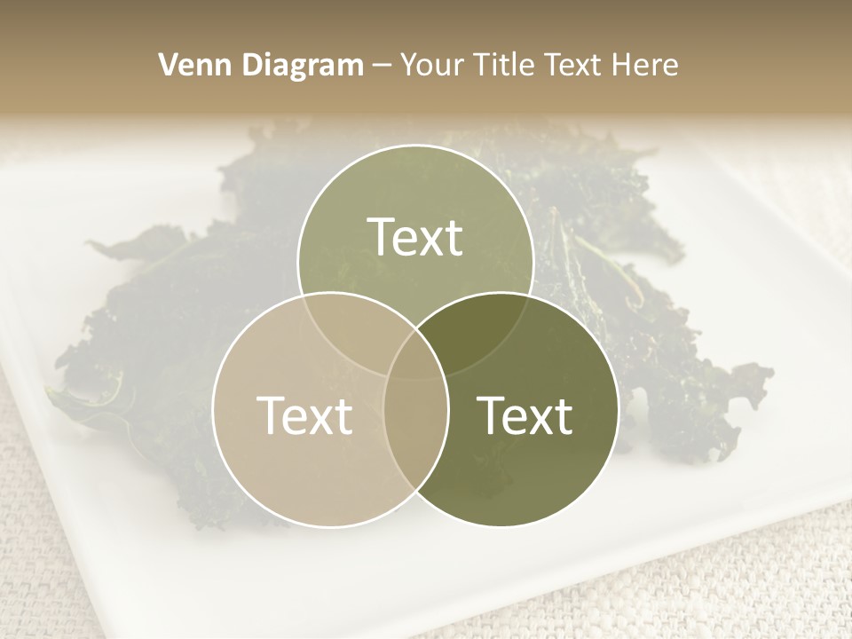 Chips Green Salt PowerPoint Template