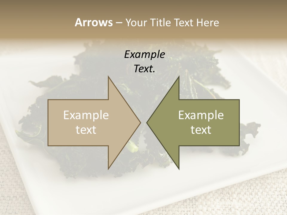 Chips Green Salt PowerPoint Template