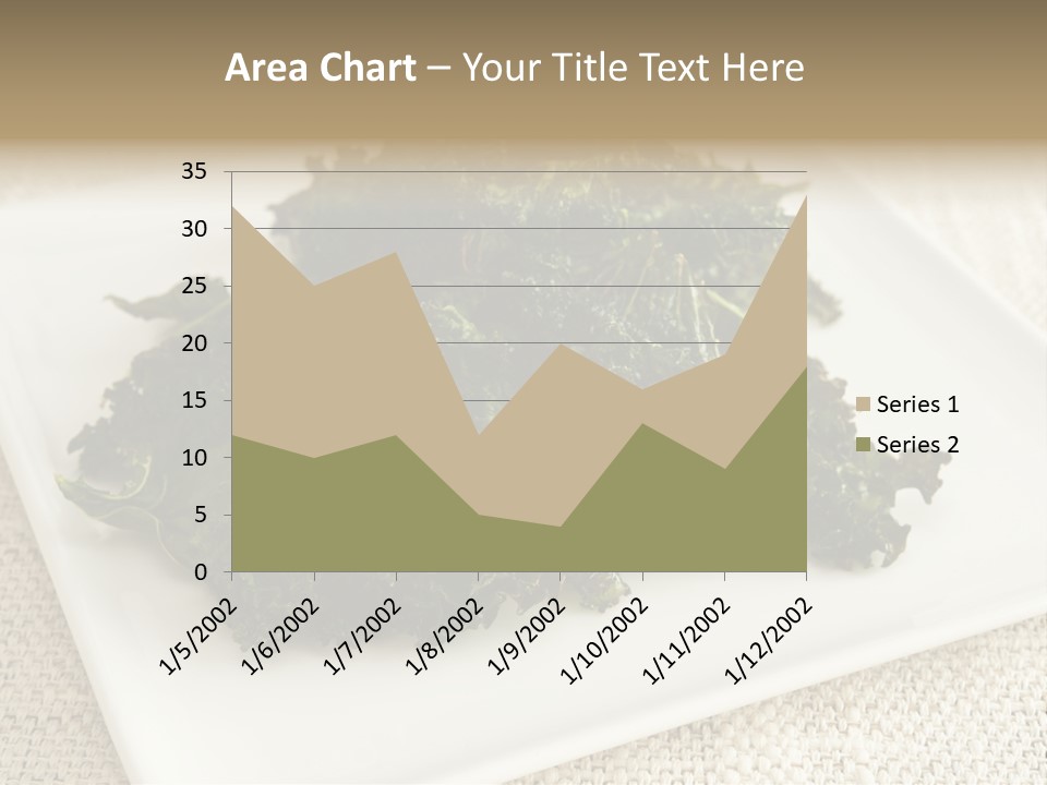 Chips Green Salt PowerPoint Template
