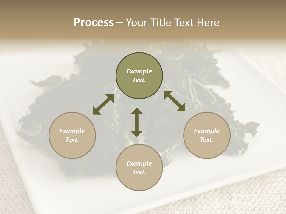 Chips Green Salt PowerPoint Template