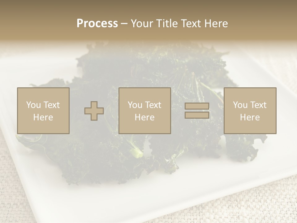 Chips Green Salt PowerPoint Template