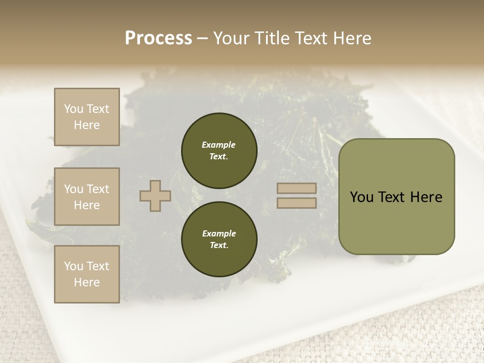 Chips Green Salt PowerPoint Template