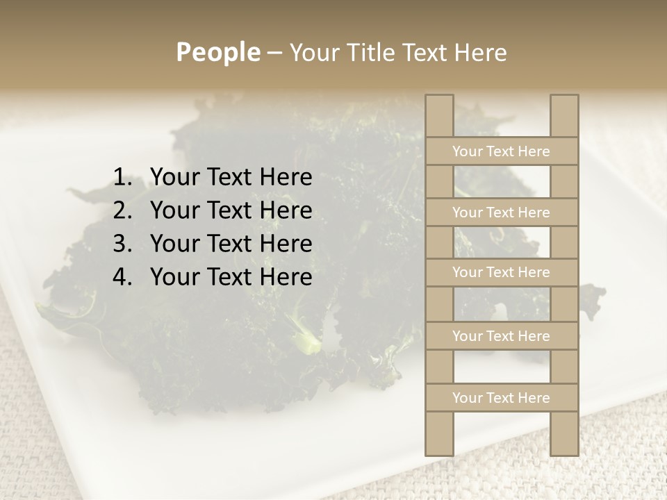 Chips Green Salt PowerPoint Template