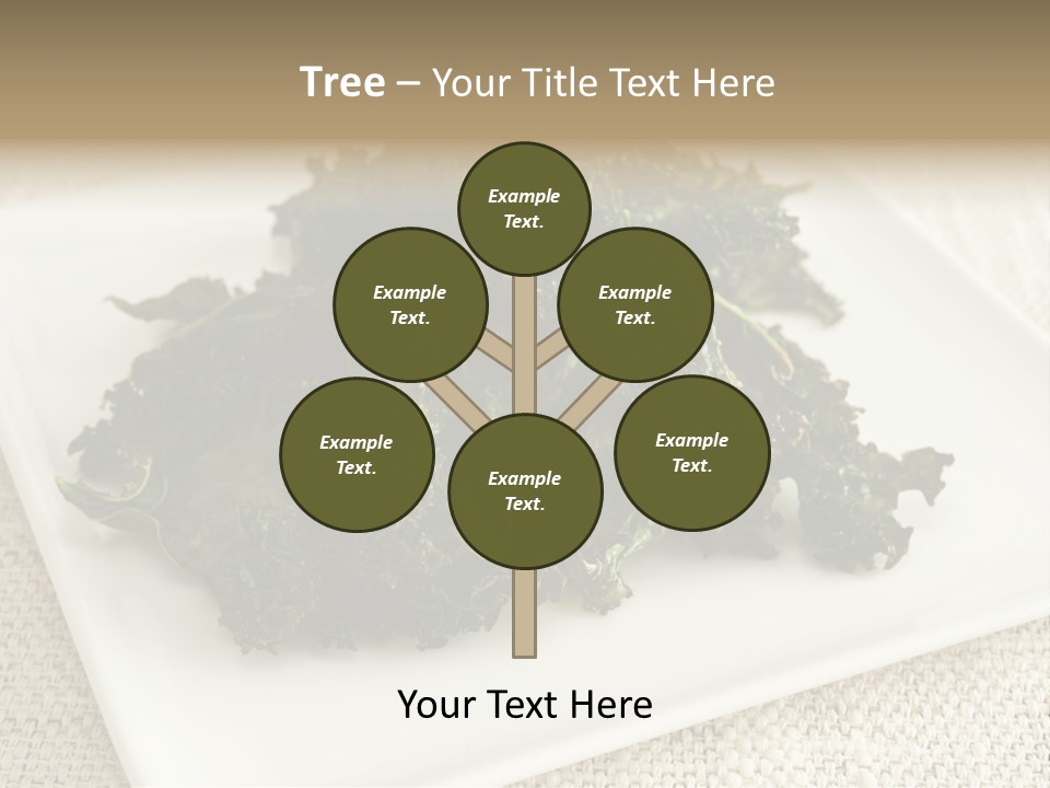 Chips Green Salt PowerPoint Template