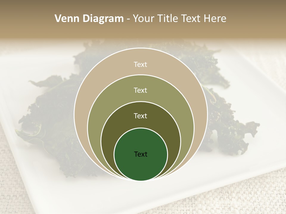 Chips Green Salt PowerPoint Template