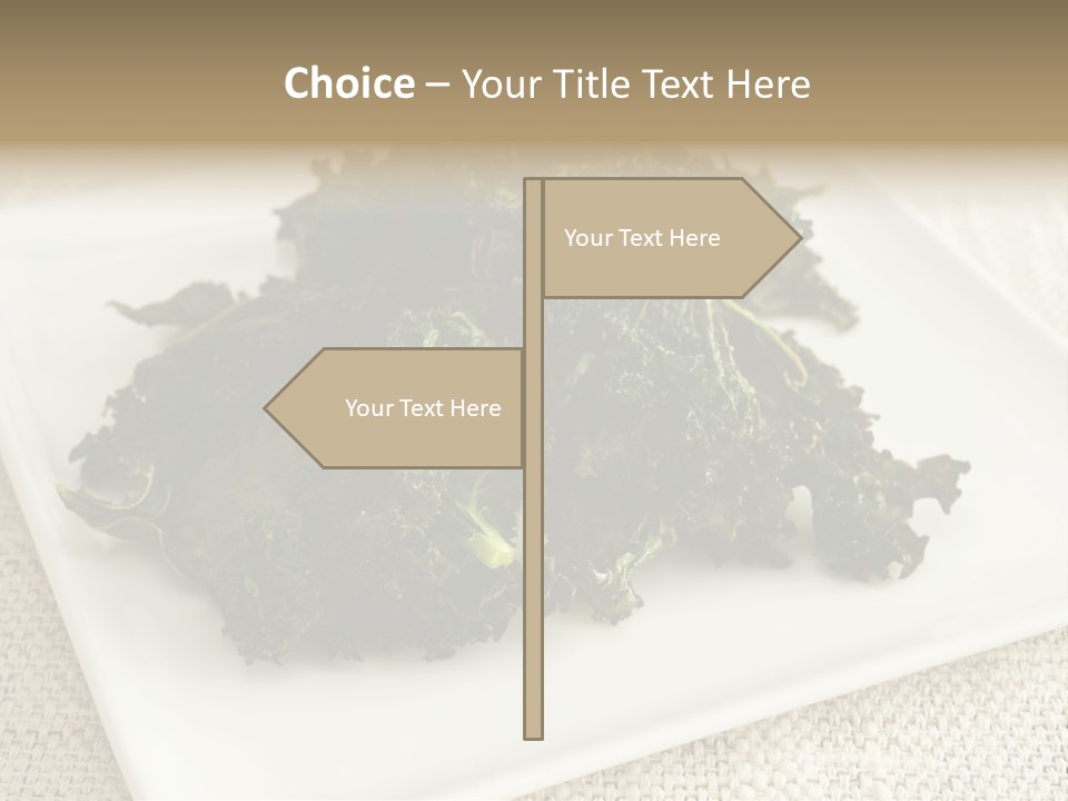Chips Green Salt PowerPoint Template