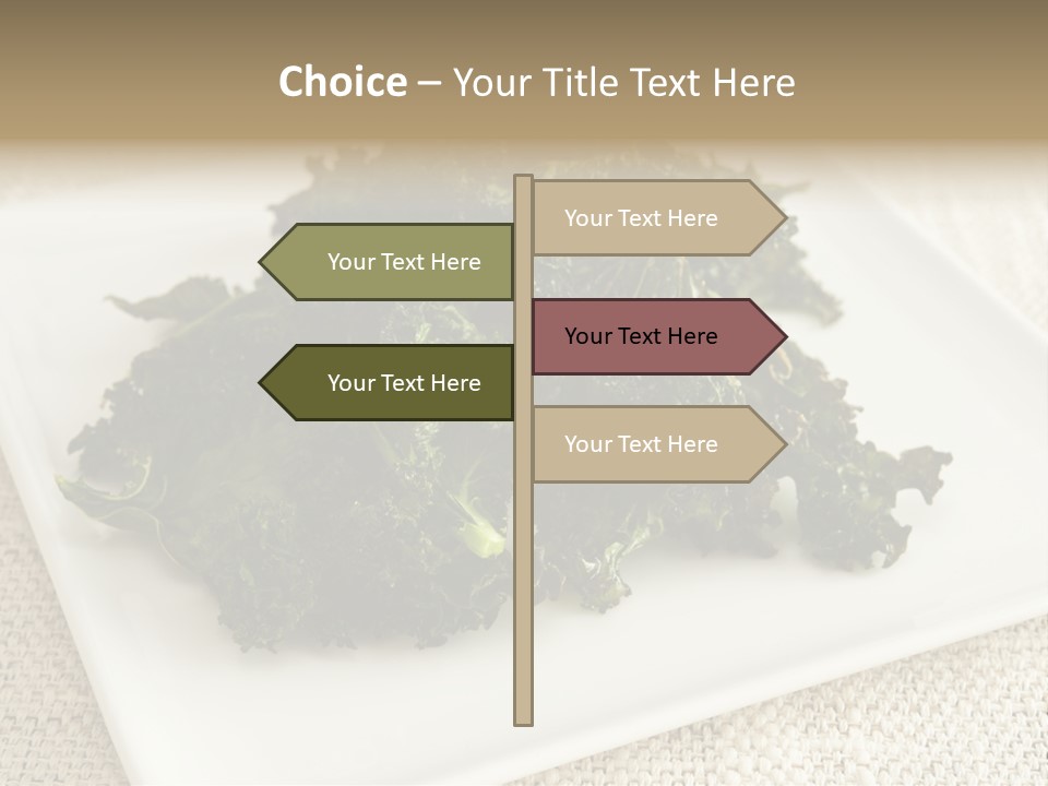 Chips Green Salt PowerPoint Template