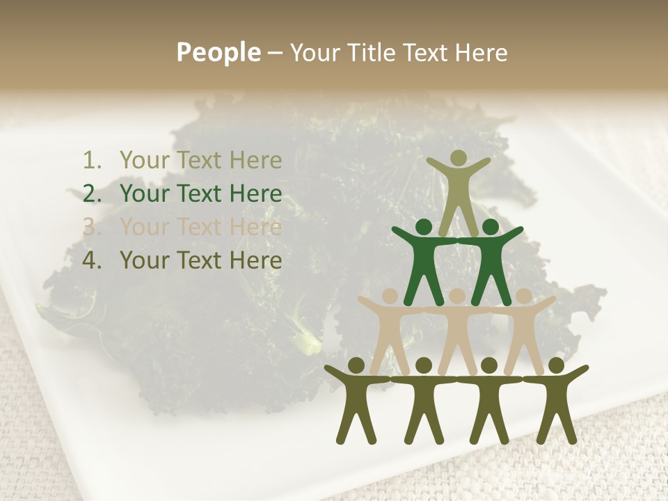 Chips Green Salt PowerPoint Template