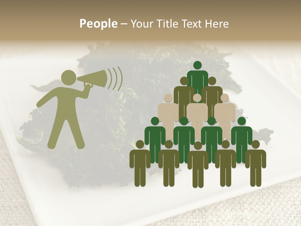 Chips Green Salt PowerPoint Template