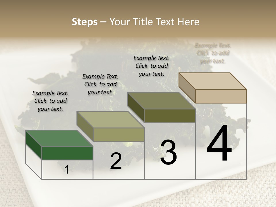Chips Green Salt PowerPoint Template
