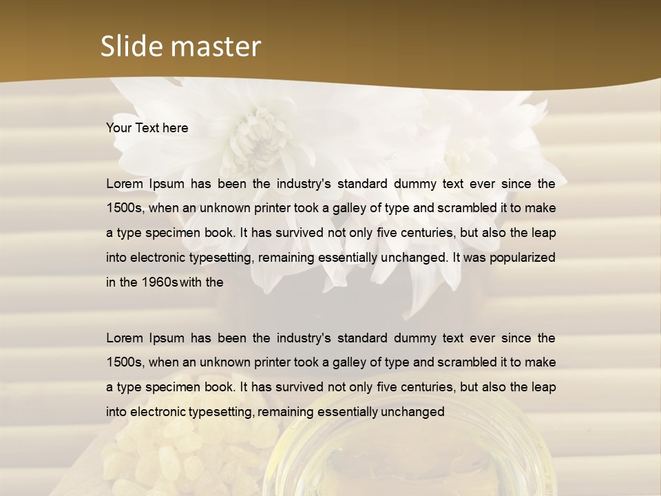 Health Scented Perfume PowerPoint Template