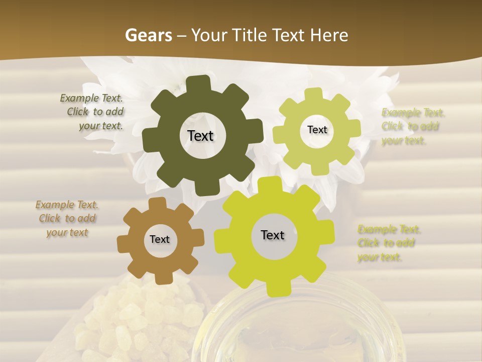 Health Scented Perfume PowerPoint Template