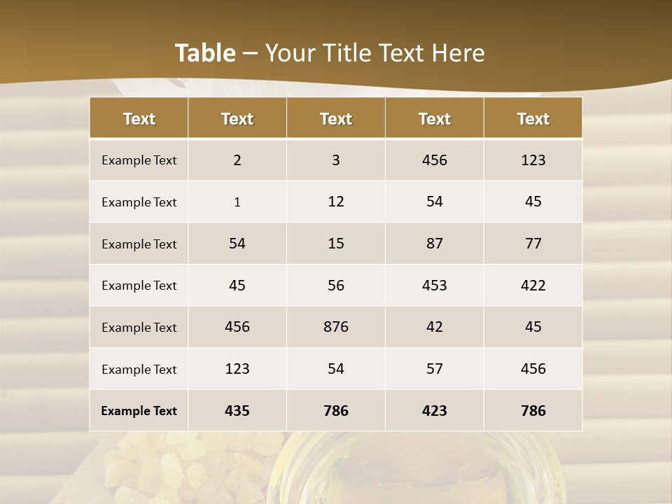 Health Scented Perfume PowerPoint Template