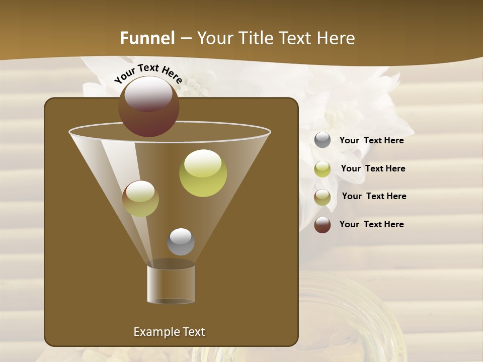 Health Scented Perfume PowerPoint Template