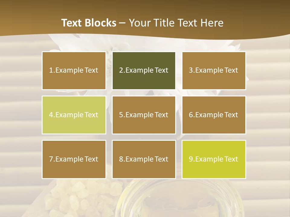 Health Scented Perfume PowerPoint Template