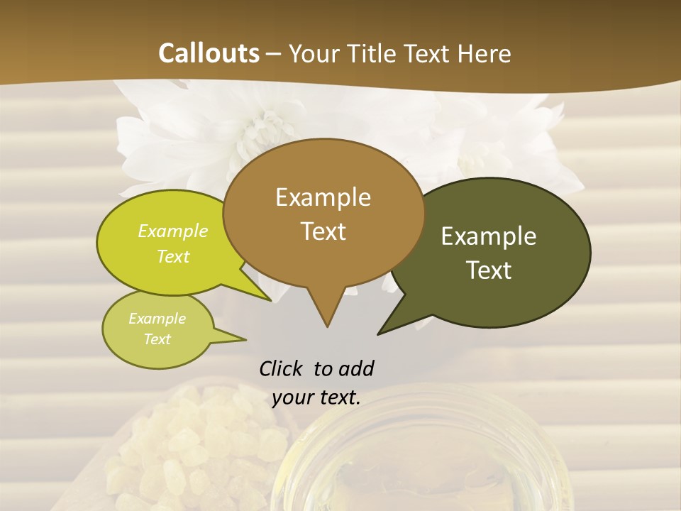 Health Scented Perfume PowerPoint Template