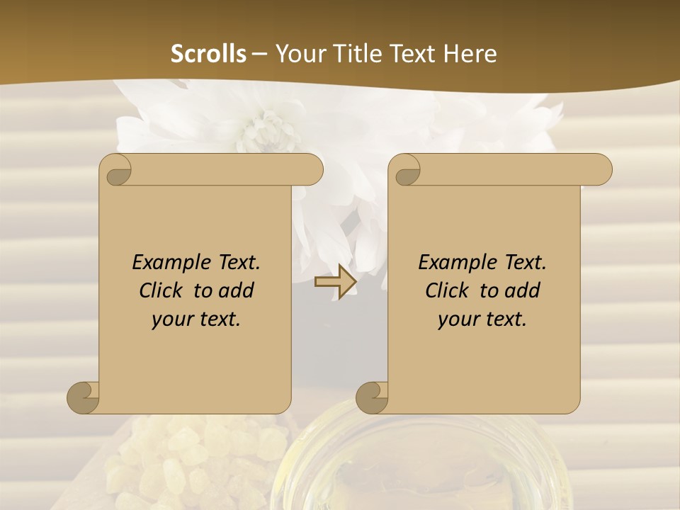 Health Scented Perfume PowerPoint Template