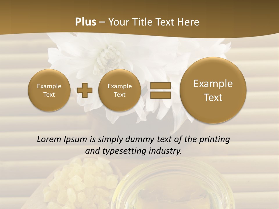 Health Scented Perfume PowerPoint Template