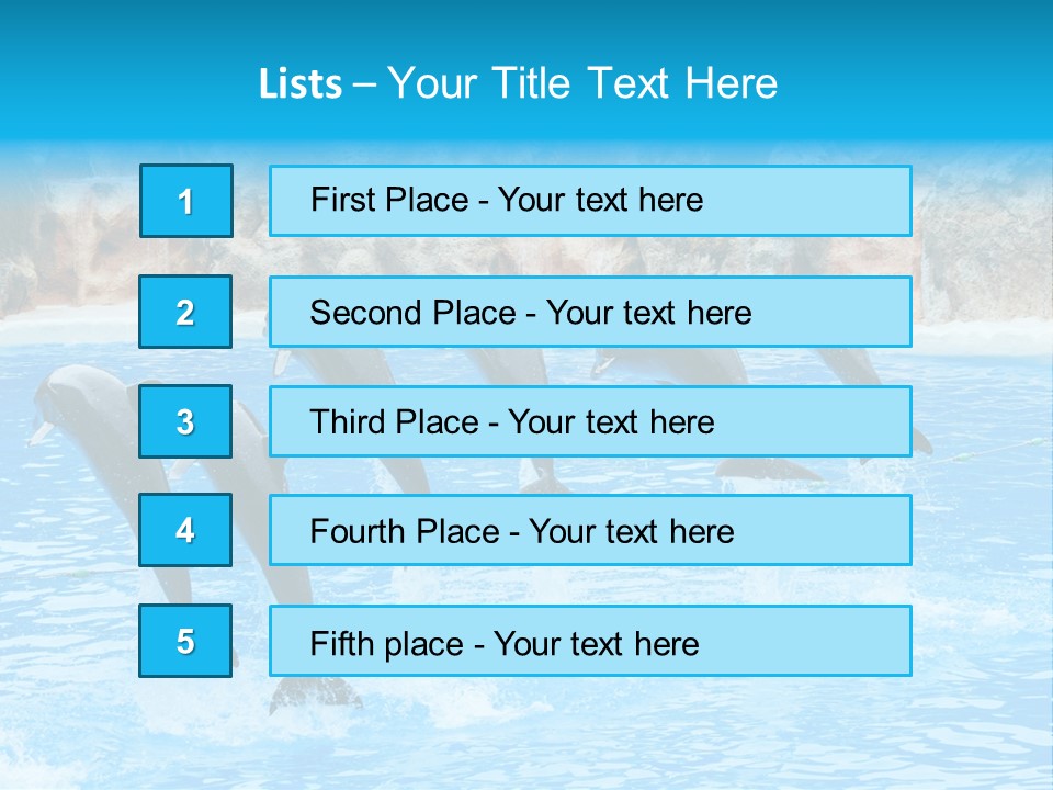 Tail Show Atlantic PowerPoint Template