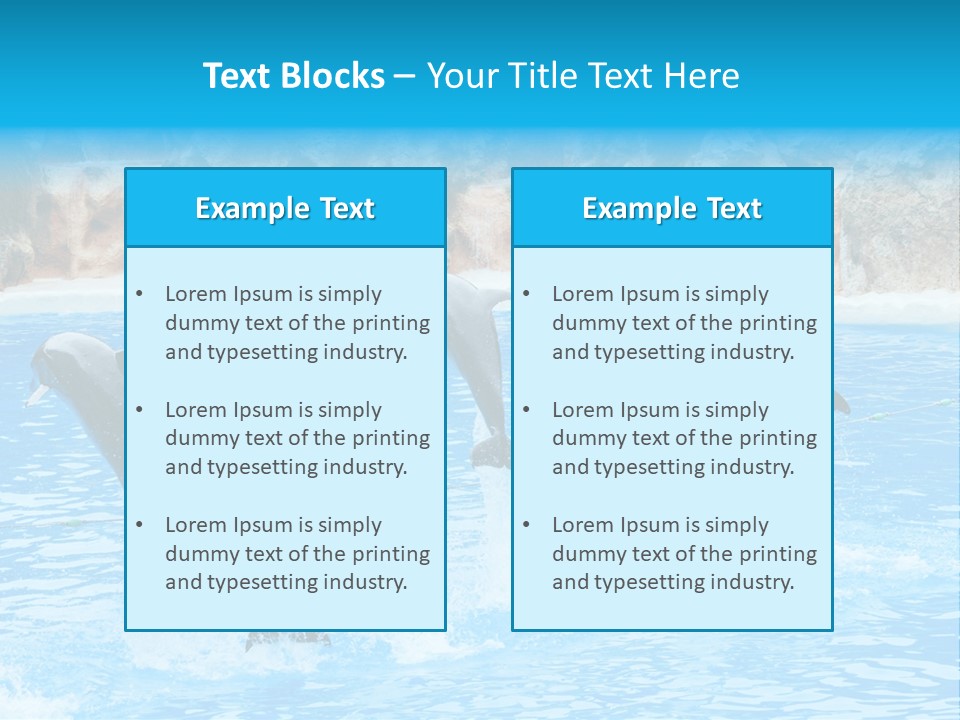Tail Show Atlantic PowerPoint Template