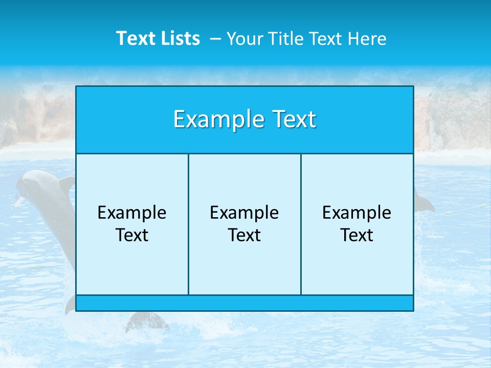 Tail Show Atlantic PowerPoint Template
