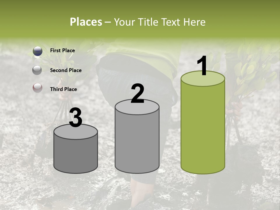 Conservation Holding Mud PowerPoint Template