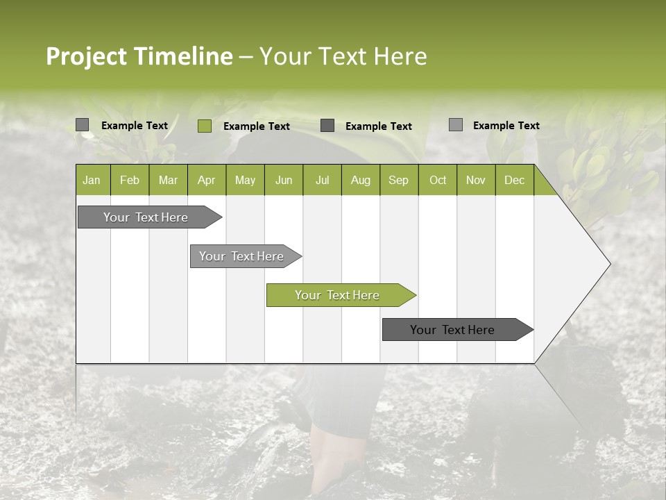 Conservation Holding Mud PowerPoint Template