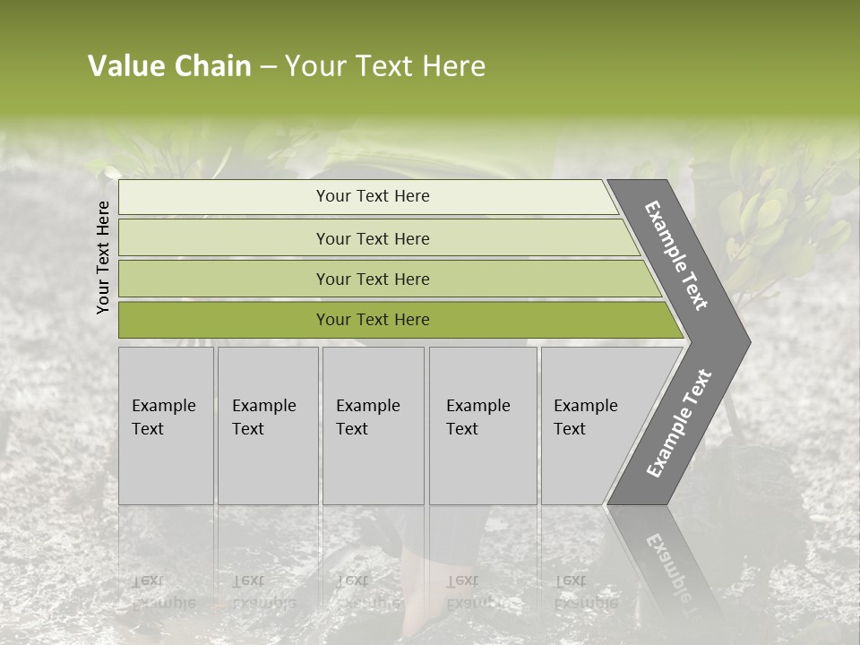Conservation Holding Mud PowerPoint Template